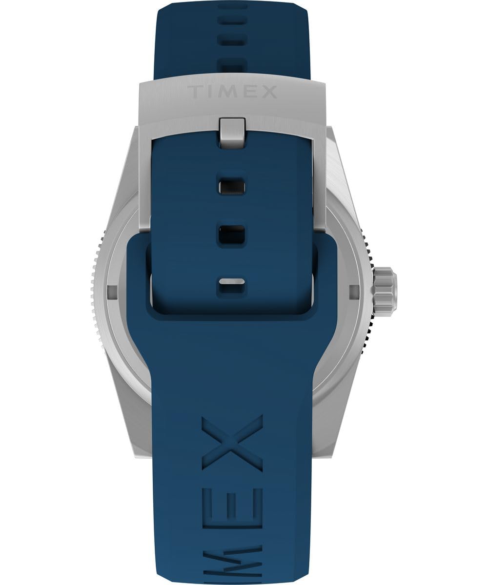 Timex Men's Analogue Quartz Watch with a Rubber Strap Deep Water Reef