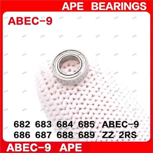 Rodamientos ABEC-9 684-2RS抗磨损防尘小轴承 解决电机发热发卡问题 2