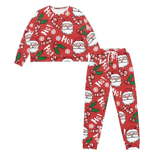 Image of Womens Lounge Set Long Sleeve Soft Pajama Sets