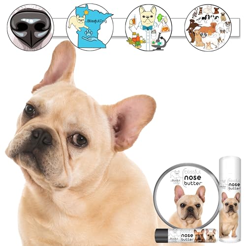 Image of The Blissful Dog French Bulldog Fawn Unscented Nose Butter - Dog Nose Butter, 4 Ounce