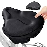 GOKEI 自転車 サドルカバー 4cm超肉厚 防水カバー付属 【理学療法士監修】クッション エアロバイク 衝撃吸収 お尻が痛くない 通気 滑り止め 軽量 断熱 フィットネスバイク
