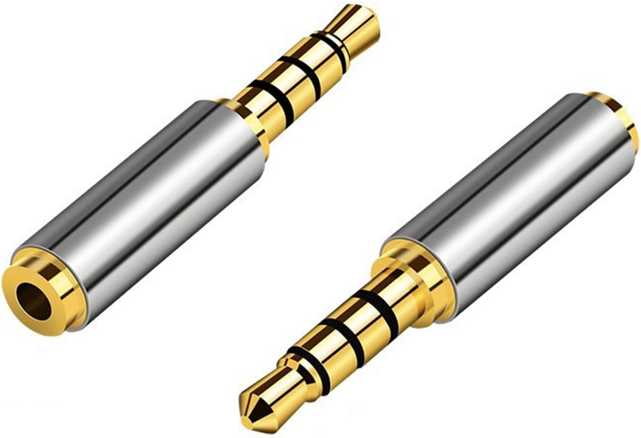 TOMOST 90 Degree Angle 2.5mm Male To 2.5mm Female Audio Converter Cable