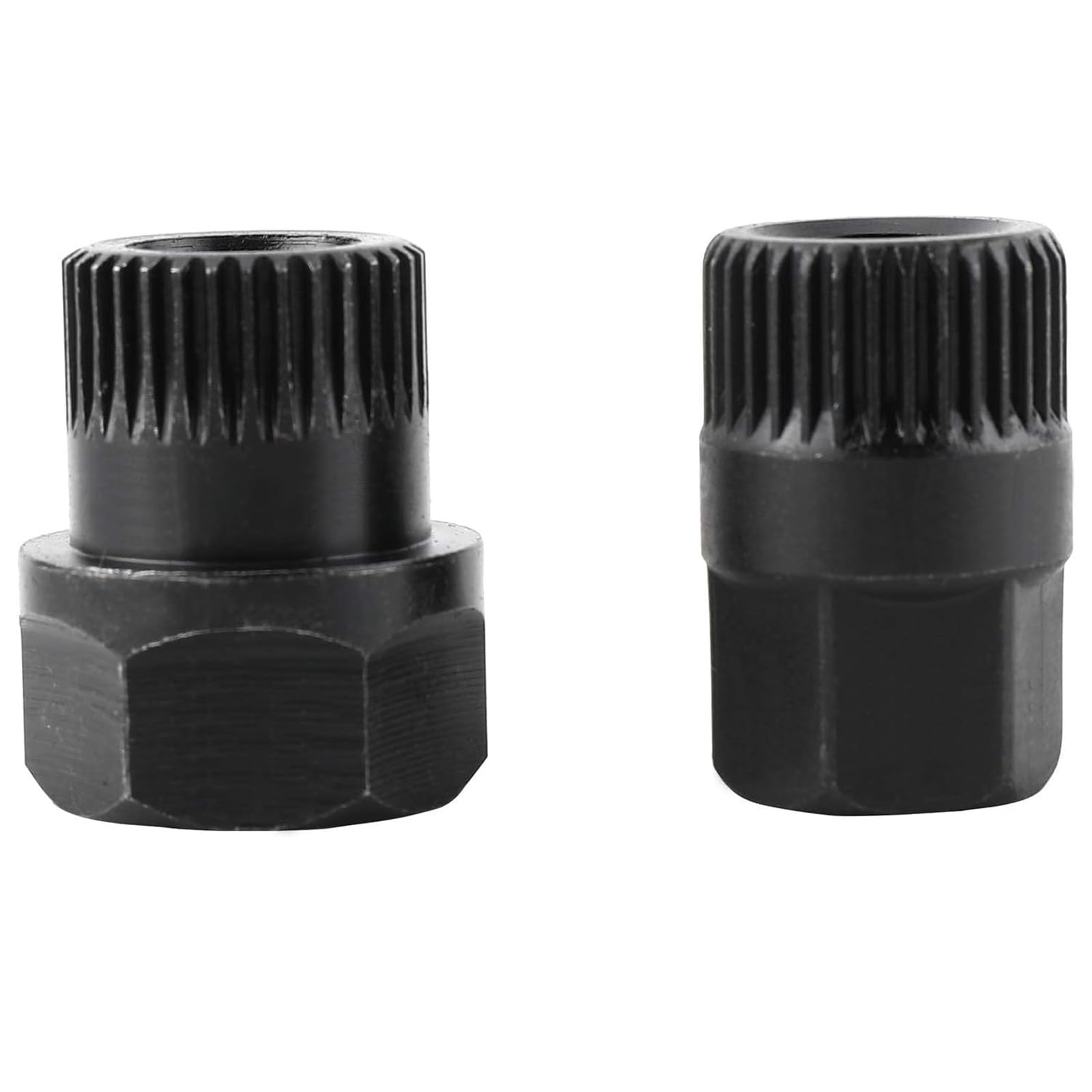 FreeTec 13 pezzi Chiave Puleggia Alternatore, 1/2" Set Estrattori Puleggia Alternatore, Chiave a Bussola per Ruota Libera Alternatore con 33 Denti, Attrezzi Alternatore per VW Audi VAG Fiat (Nero)