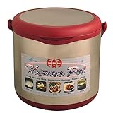 Sunpentown Stainless Steel Energy Saving 6-liter Thermal Cooker with 2 Nesting Inner Pots - ST-60B