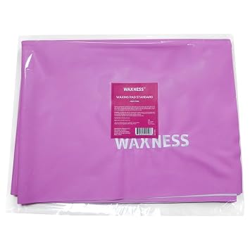 Waxness Non-Sticky Sugaring and Waxing Pad 72 x 27 Inch size, Hot Pink Colour Reusable Polyurethane Cover for Waxing and Treatment Tables