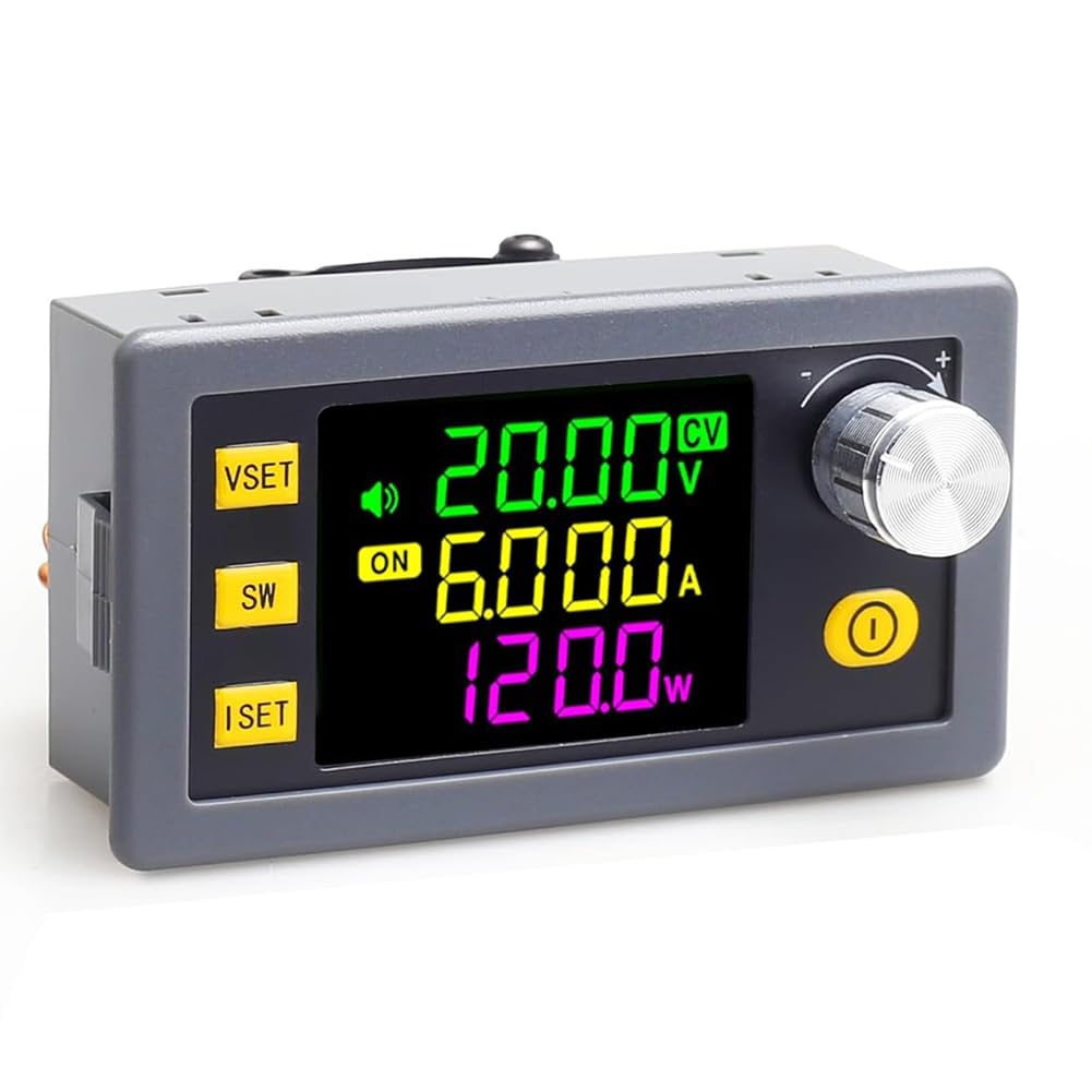 Littimoon Power Converter 6-36V to 0-36V, 120W Voltage DC Adjustable Power Module, with Display/DC Digital Control Power Module