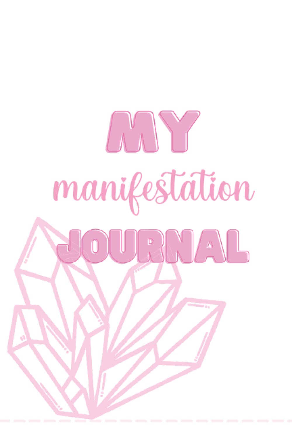 Manifestation journal notebook élégant au fini velours et papier épais