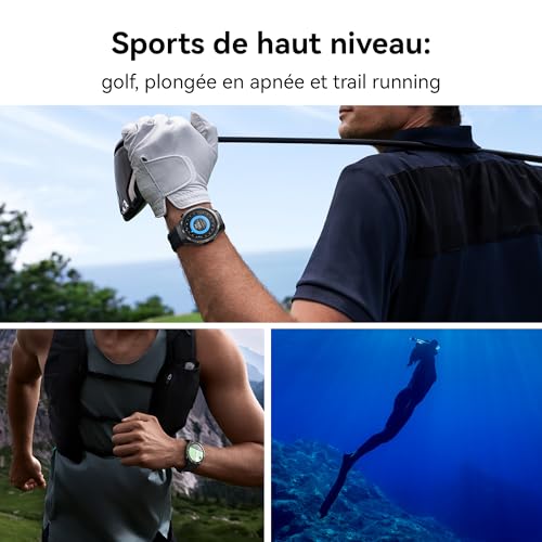 HUAWEI WATCH GT 6 GPS 41mm AMOLED Résistance Eau 5ATM NFC 100+ Modes Sport - vue 5