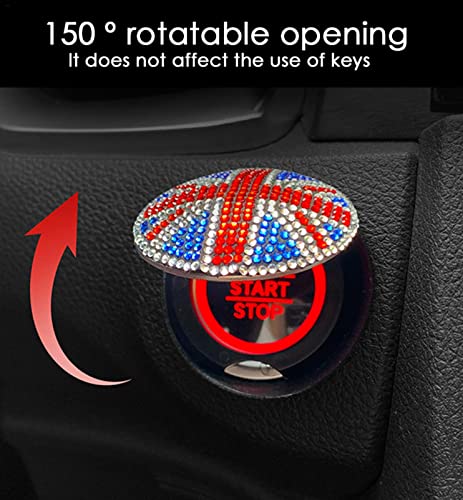 2022 Queens Jubilee Capa de Proteção Decorativa - Carros Redondos Botões de Iniciar Botões, Botões d