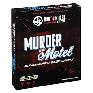 Hunt A Killer Murder at The Motel, Immersive Murder Mystery Game -Take on The Unsolved Case as an Independent Challenge, for Date Night or with Family & Friends as Detectives, Age 14+