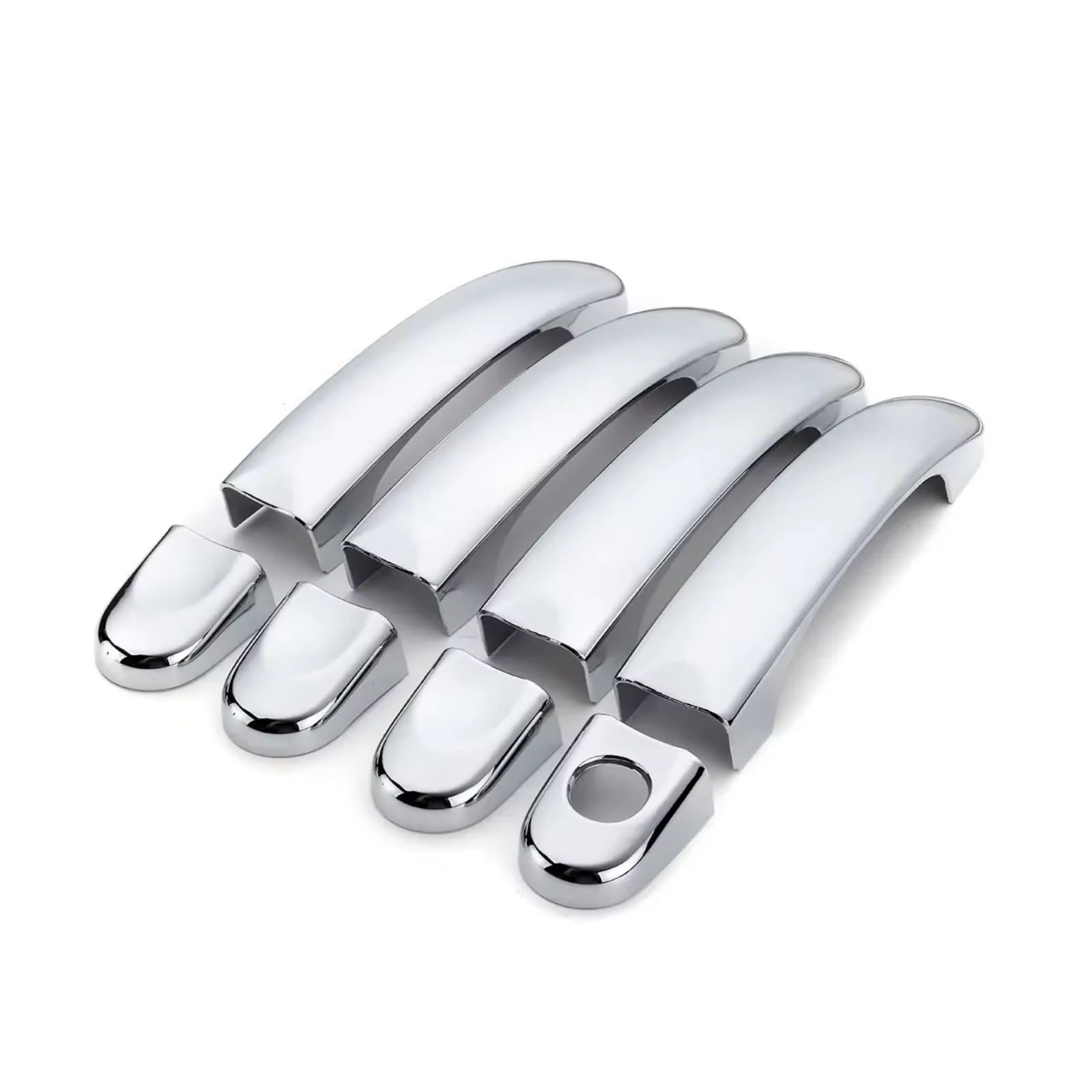 Ymnhbik One Color Door Handle Cover Compatible With Vw For Touran 2003 2004 2005 2006-2010 For Caravelle 2003-2013 Car Door Handle Cover Decoration Exterior Accessories