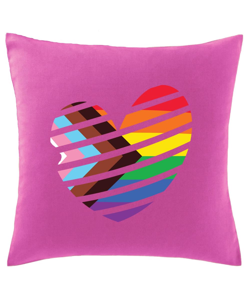 Hippowarehouse LGBTQ+ community Printed bedroom accessory cushion cover case 41x41cm