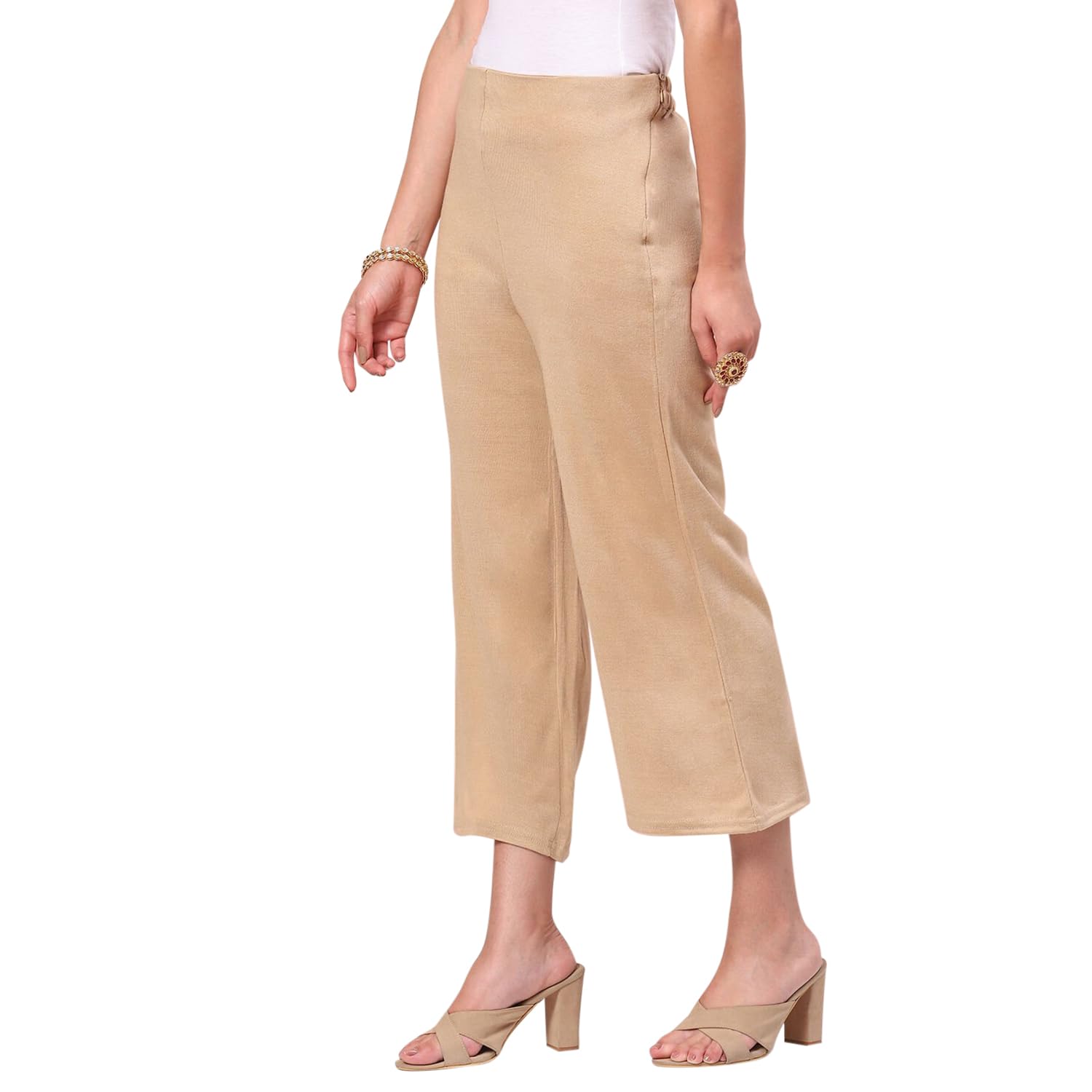 Rangriti Women's Regular Palazzo at ₹199 (85% Off) – Amazon