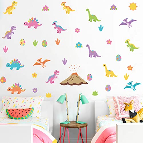 Vinilo decorativo de dinosaurios para pared miniatura 1