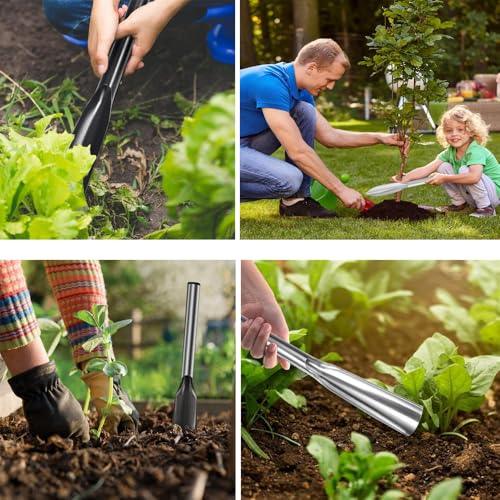 Pala de Jardín Portátil de Acero Carbono y Acero Inoxidable miniatura 5