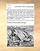 Travels Before the Flood. an Interesting Oriental Record of Men and Manners in the Antidiluvian [Sic] World, Interpreted in ... Conversations Between ... Translated from the Arabic. Volume 1 of 2 - Klinger, Friedrich Maximilian