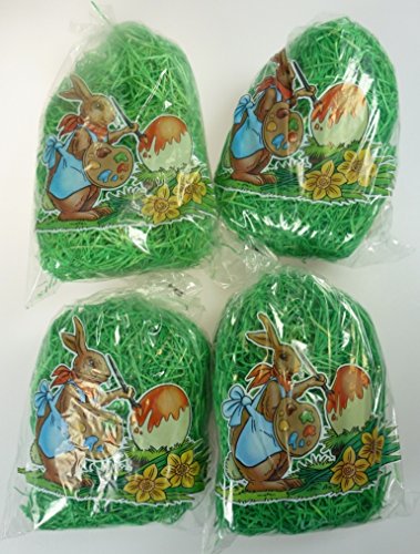 Ostergras 4 Beutel à 40 Gramm für Dekoration und Bastelbedarf