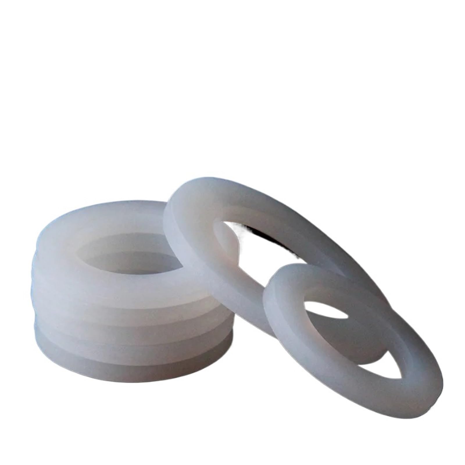 5 unids/set junta plana de silicona junta tórica anillo de sellado arandela de plomería junta de tubería arandela anillo de sellado ID20-40mm(40MM)