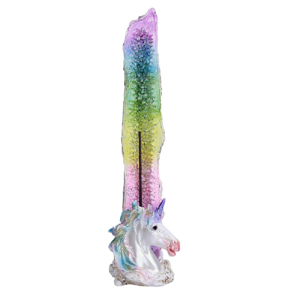 Support encens licorne contre les cendres volantes pour décor propre