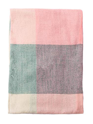 Lovacely Fashion Infinity Scarf Plaid & Tartan Lightweight Travel Scarves For Women Girls Ladies With Hidden Zipper Pocket Wbk-06 #TOP2