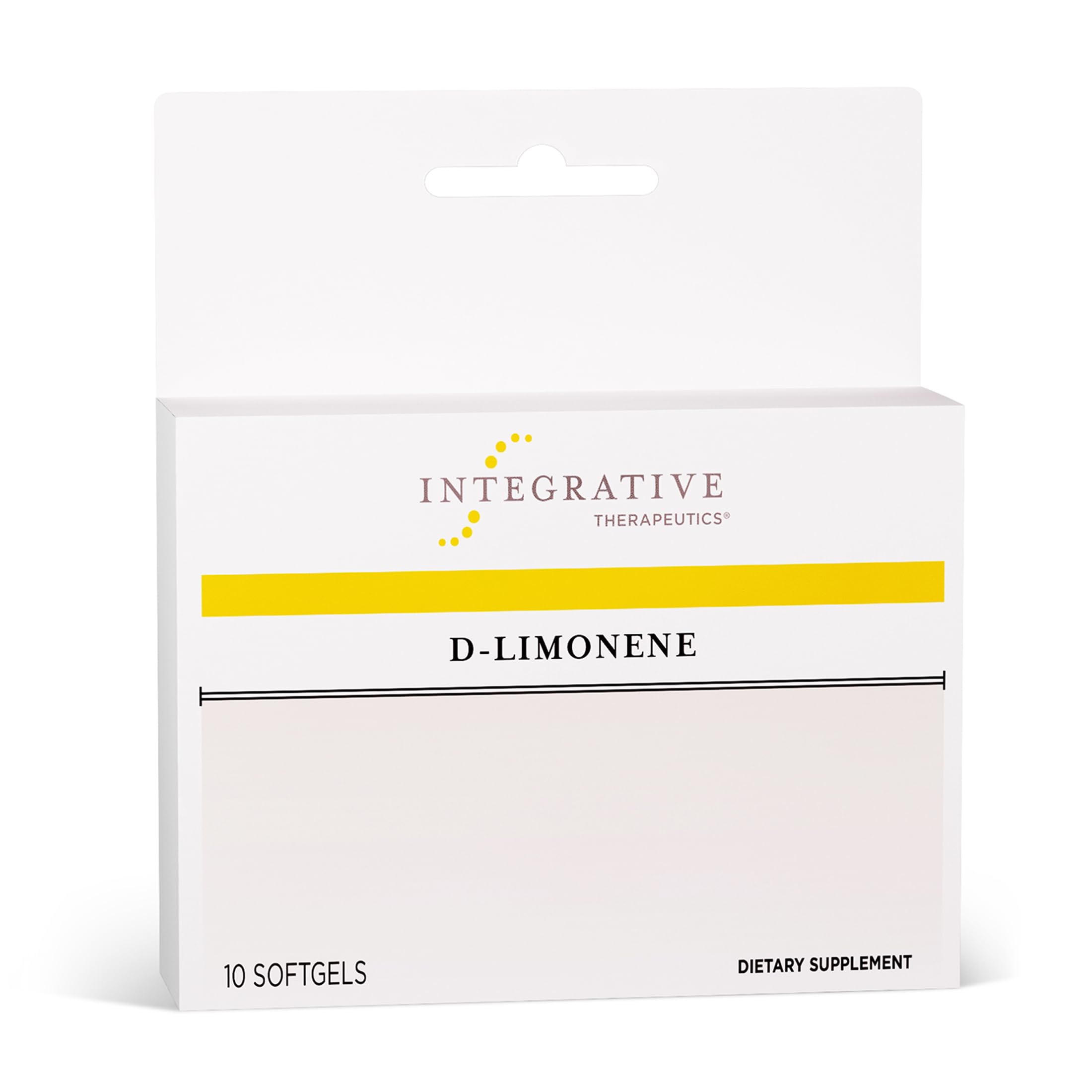 Integrative Therapeutics D-Limonene, 10 Capsules (10 Servings) Standard Packaging