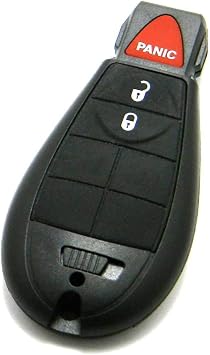 NorthCoast Keyless OEM Electronic 3-Button Keyless Enter-N-Go Smart Proximity Key Fob Remote Compatible with 2010-2013 Jeep Grand Cherokee FCC IYZ-C01C, P/N 56046925, 56046733