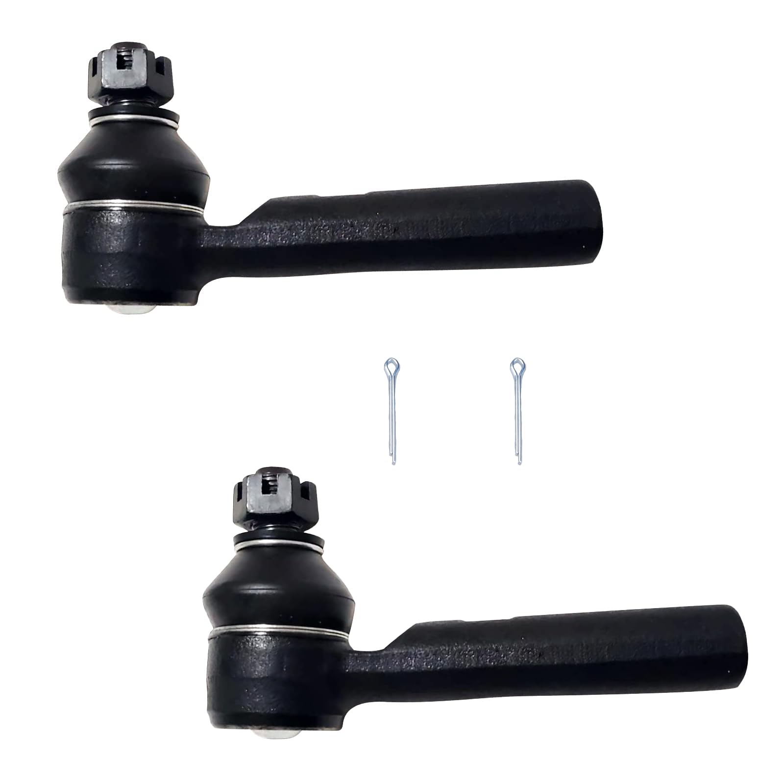 ES80895 2Pc Front Outer Tie Rod End for Toyota 4Runner 2010-2019,FJ Cruiser 2010-2014,Tacoma 2005-2019,Premium Tie Rods End Outer for Lexus GX460 2010-2019