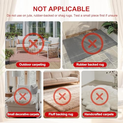Tiumso 12-Pc Rug Gripper Set 5.49 w/ Code + 45% Off Code R5EGGO9C - image 7