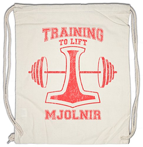 Urban Backwoods Training to Lift Mjolnir Turnbeutel Sporttasche