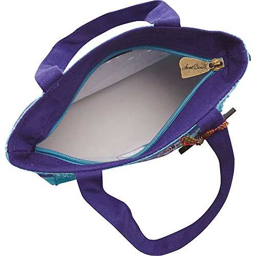 Bolso Tote Laurel Burch Indigo Cats Azul Talla Única miniatura 4
