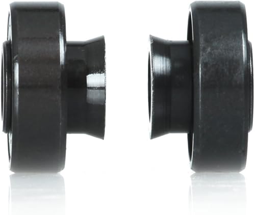 Miniatura 4 de Atlas Truck Co. Rodamientos opacos con espaciadores de rodamientos incorporados, rodamientos de bolas sellados de goma con espaciador interior