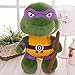 Adolescente mutante Ninja Turtles Rafael Donatello Peluche Toy Toy Classic Movie Gift 35 cm