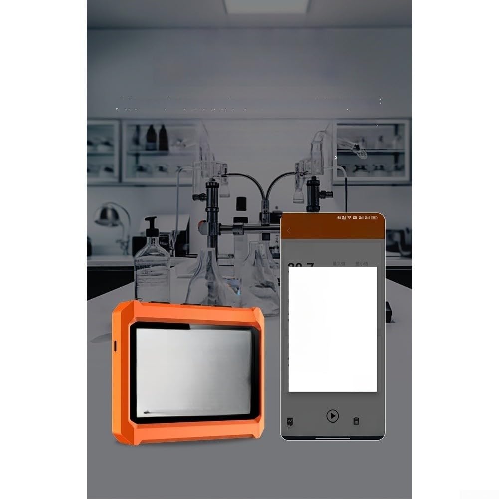 Medidor de humedad de temperatura inalámbrico industrial de alta precisión aplicación de monitoreo remoto sensor externo -10 °C a 70 °C 10-99% RH resistente a los golpes para laboratorio (instrumento