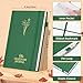 Gratitude Journal: 6 Months Daily Journal with Prompts and Quotes for Happiness, Mindfulness, Reflection & Self Care, Undated Grateful Journal for Women & Men, 8.4”x5.9”, Green