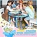 Sinceroduct Stickers for Kids, 1300+ Cute Animals Water Bottle Sticker, 8 Sheets of Children Stickers with Different Theme Scrapbooking for Classroom, Christmas Day, Crafts, Party Favors, Decorations