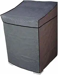 Capa Para Maquina De Lavar Brastemp Electrolux Consul Impermeável 11 A 14 kg (Cinza, G)