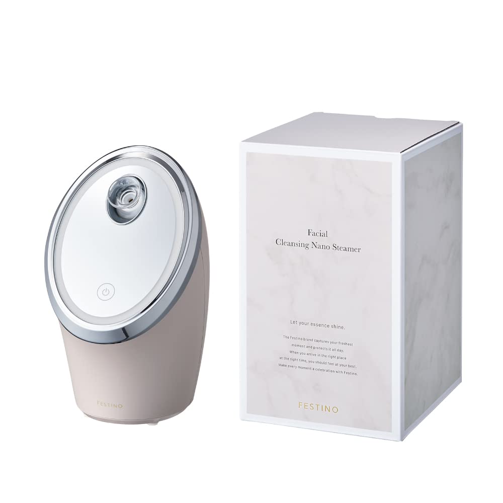 ボディ・フェイスケア FESTINO Facial Cleansing Nano Steamer FESTINO Facial Cleansing Nano Steamer SMHB-033 Steamer Deep