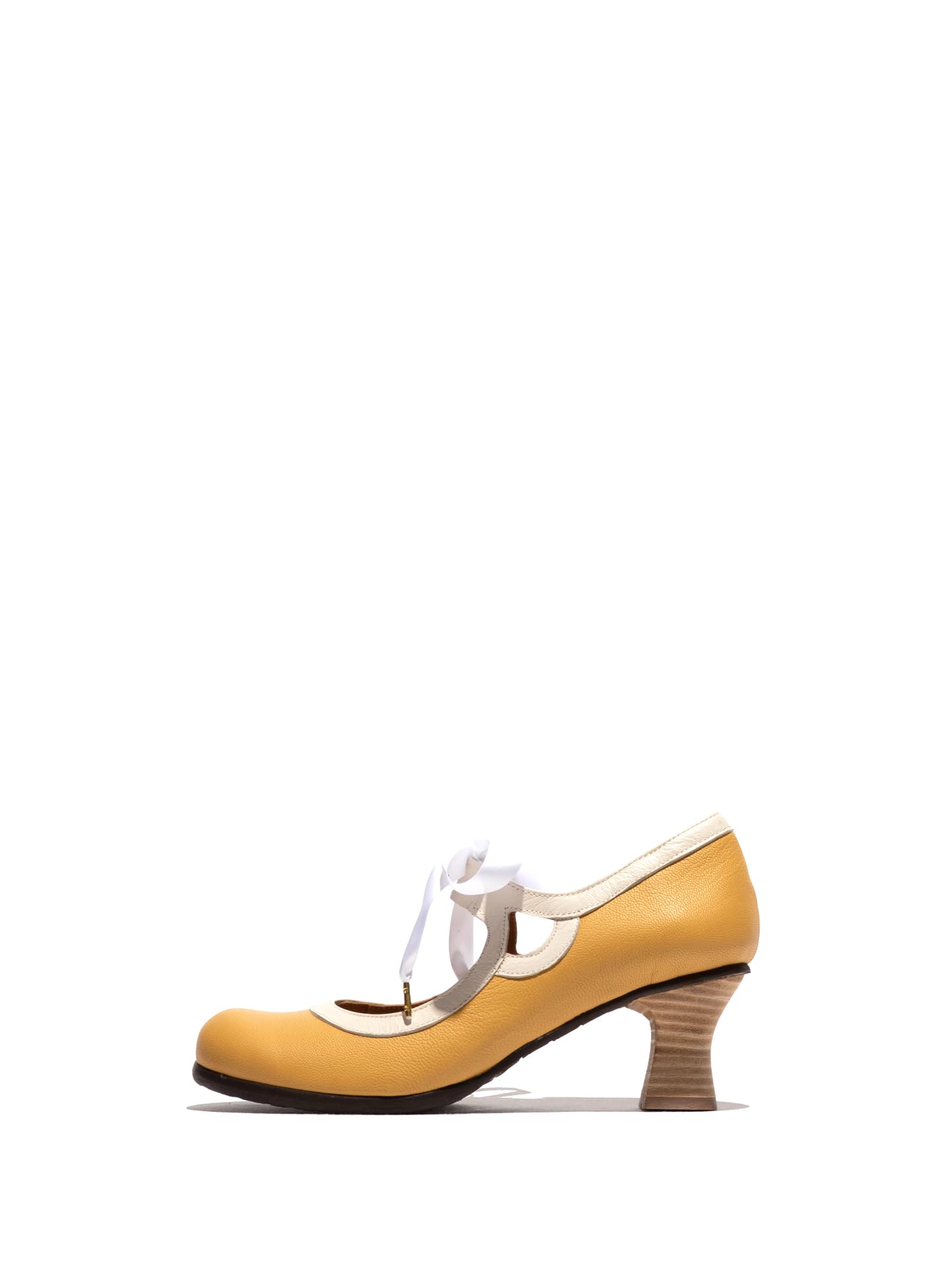 Fly London Women's BUPY464FLY Moccasin, Bumblebee/OFFWHITE, 9 UK