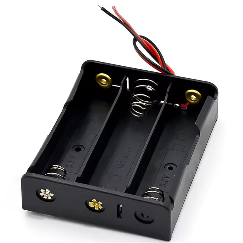 18650 Battery Charging Module Board with 18650 Battery Holder Box Case (For 3 Cell)
