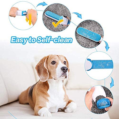Removedor de pelos para animais de estimação AMRNCY, removedor de pelos para cães, removedor de pelo