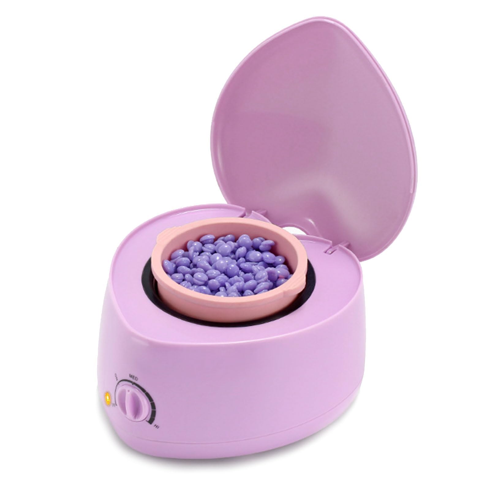 Fondoir de cire de bougie électrique 50W antiadhésif rose