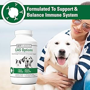 Vet-Classics-CAS-Options-Extra-Strength-Immune-Support-for-Dogs-Cats--Pet-Health-Supplement-Dog-Antioxidant-Care--Extra-Strength-Dog-Supplement-Formula--120-Chewable-Tablets - Cucciolini Doodles   Vet-Classics-CAS-Options-Extra-Strength-Immune-Support-for-Dogs-Cats--Pet-Health-Supplement-Dog-Antioxidant-Care--Extra-Strength-Dog-Supplement-Formula--120-Chewable-Tablets
