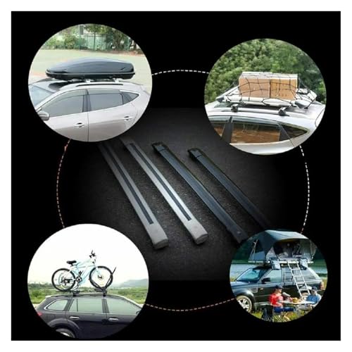 Portaequipajes Benz GLK X204 barras de techo de aluminio para viajes largos y escapadas 6
