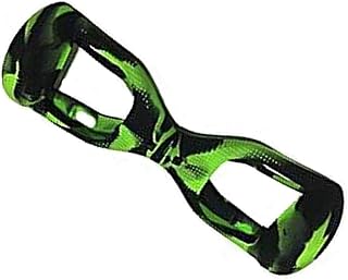 ZSZBACE Hoverboard Abdeckung für 6,5 Zoll Scooter mit 2 Balanced Wheels, Nero&Verde, 6,5 inch