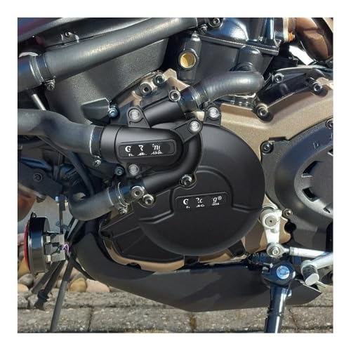 Cubierta de estator Monster 821 protector motor motocicleta 2016 4