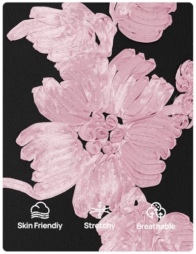 Image of MEROKEETY Women's Summer Floral Wedding Guest Cocktail Maxi Dress