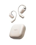 OpenFit - Open-Ear True Wireless Bluetooth Headphones with Microphone&comma; Earbuds with Earhooks&comma; Sweat Resistant&comma; Fast Charging&comma; 28HRS Playtime&comma; Compatible with iPhone & Android&comma; Beige