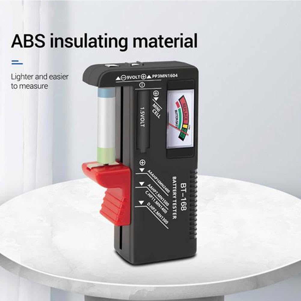 Battery Volt Tester Checker Indicator AA/AAA/C/D/9V/1.5V Universal Button Cell