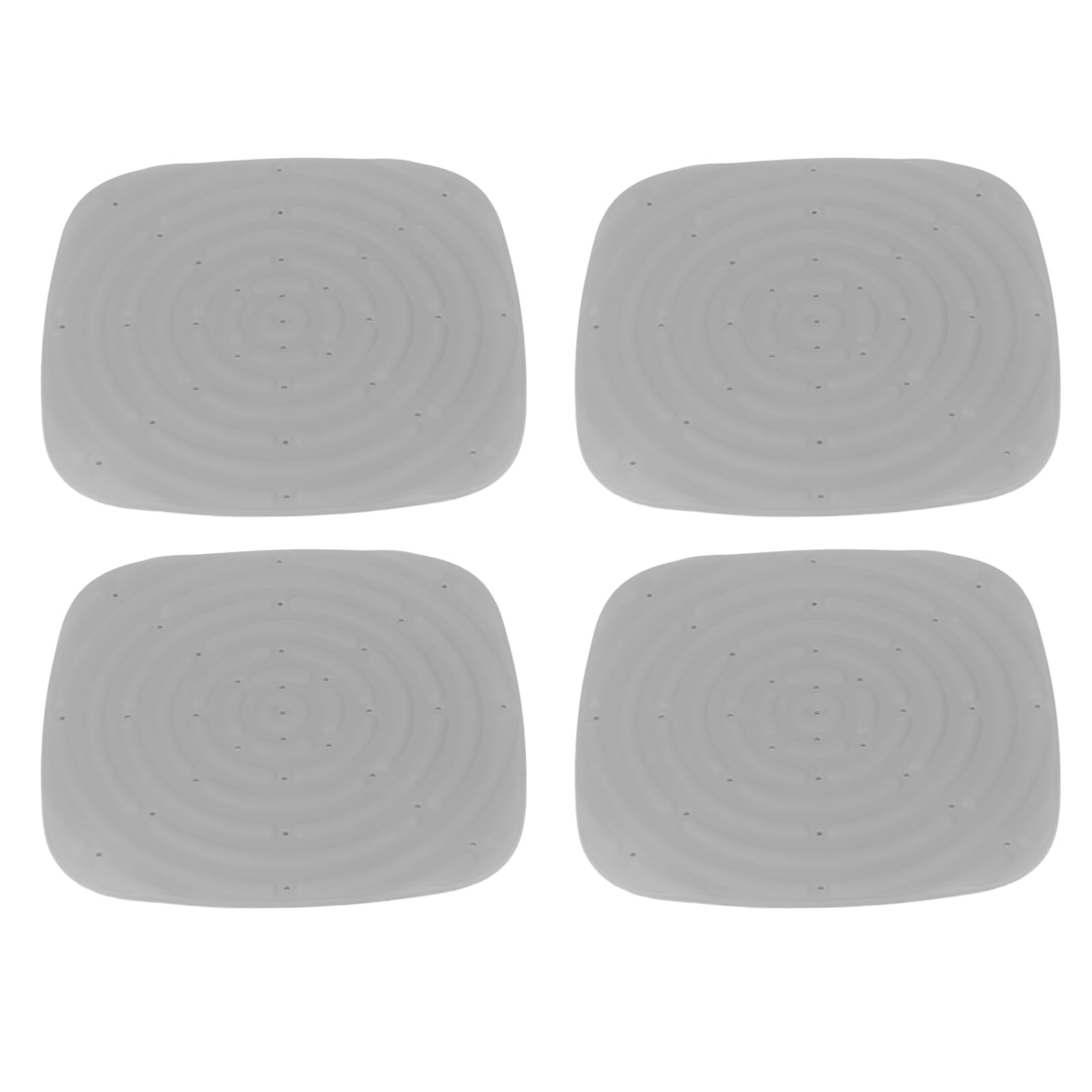 Tapis de poulailler lavable Fdit : doublure nichoir anti-casse pour œuf propre, 4 pcs