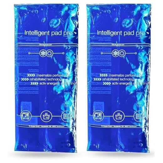 6 almohadillas de refrigeración XXL – Fabricado en Alemania – acumuladores de frío de gel azul grandes – bolsas de calor y paquetes de refrigeración – para muelas del juicio, dolor y fiebre – niños y